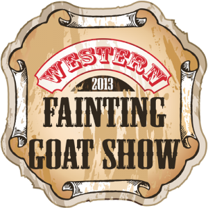 Western Fainting Goat Show Logo